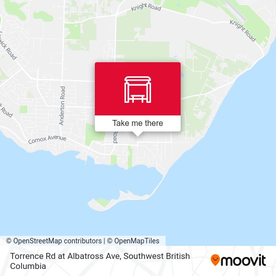 Torrence Rd at Albatross Ave map