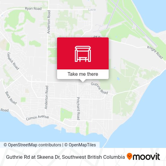 Guthrie Rd at Skeena Dr map