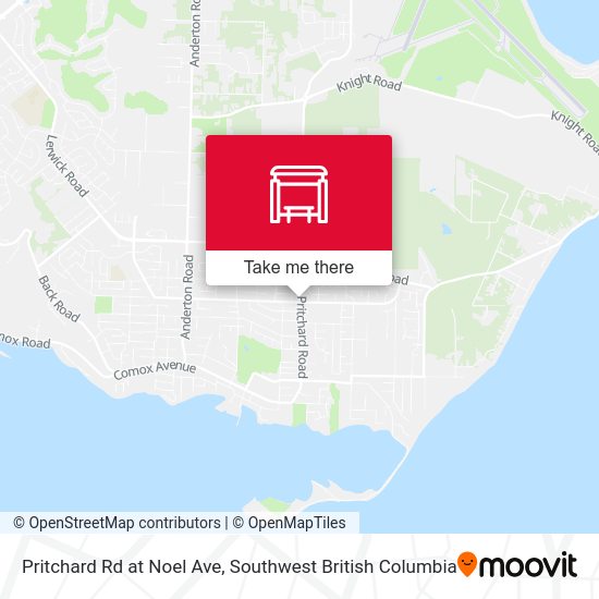 Pritchard Rd at Noel Ave map