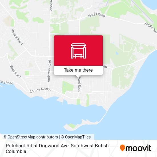 Pritchard Rd at Dogwood Ave map
