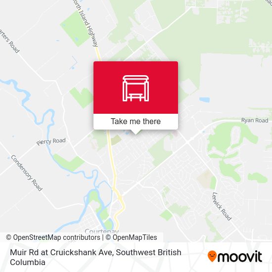 Muir Rd at Cruickshank Ave plan