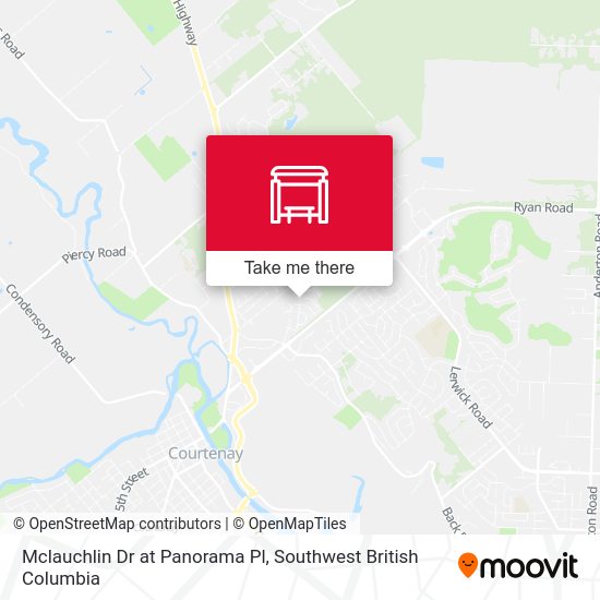 Mclauchlin Dr at Panorama Pl map
