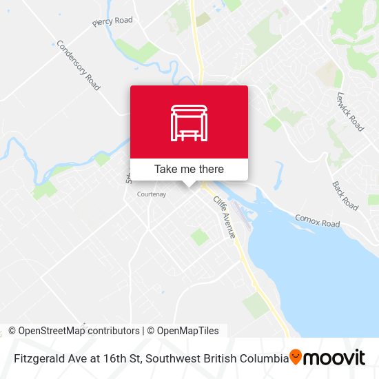Fitzgerald Ave at 16th St map