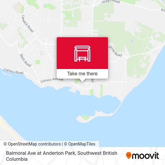 Balmoral Ave at Anderton Park map
