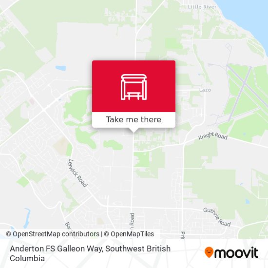 Anderton FS Galleon Way map