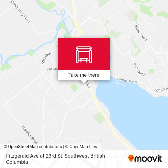 Fitzgerald Ave at 23rd St map