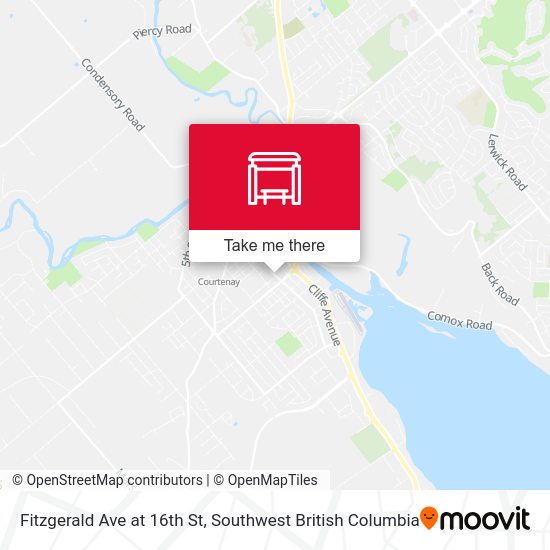 Fitzgerald Ave at 16th St map