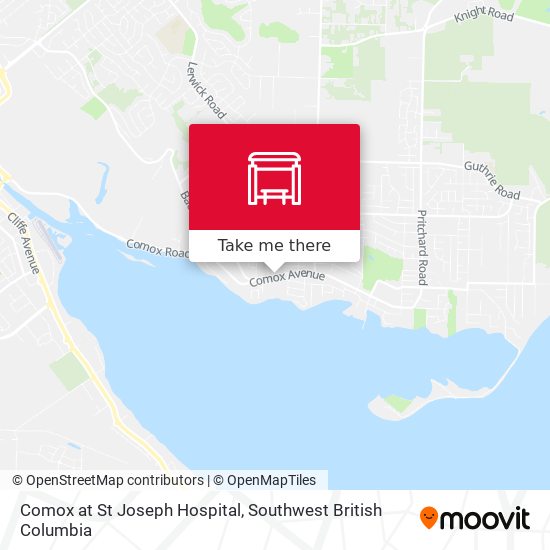 Comox at St Joseph Hospital map