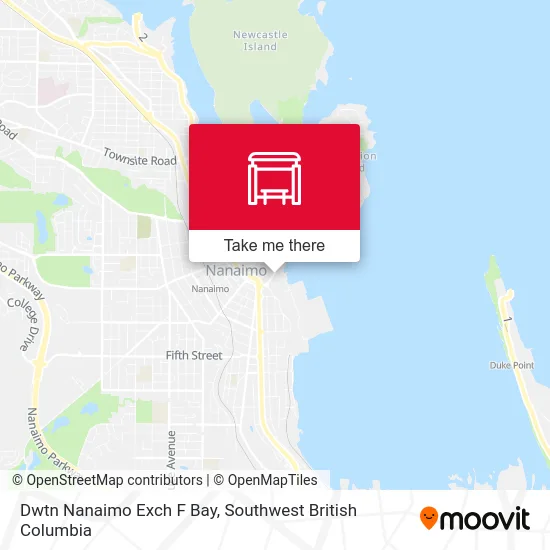 Dwtn Nanaimo Exch F Bay map