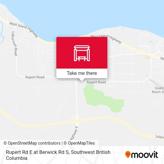Rupert Rd E at Berwick Rd S map