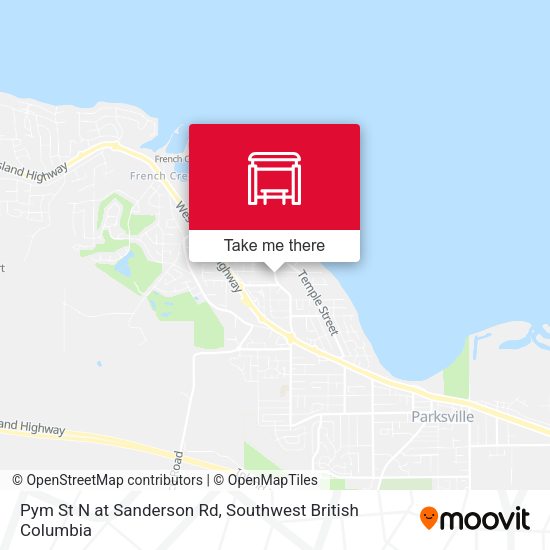 Pym St N at Sanderson Rd plan