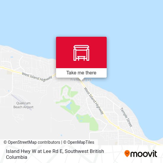 Island Hwy W at Lee Rd E map