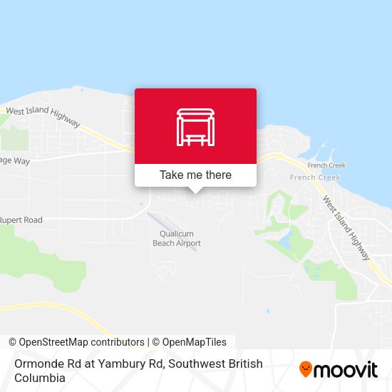 Ormonde Rd at Yambury Rd map
