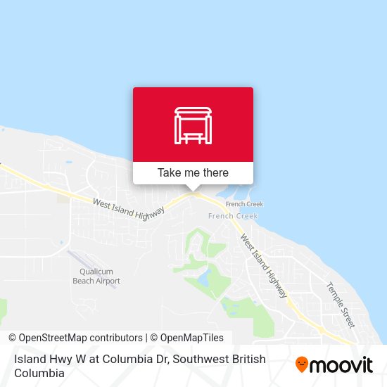 Island Hwy W at Columbia Dr plan