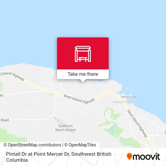 Pintail Dr at Point Mercer Dr plan