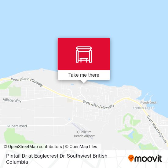 Pintail Dr at Eaglecrest Dr plan