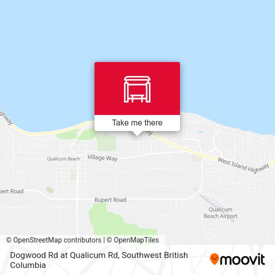 Dogwood Rd at Qualicum Rd map