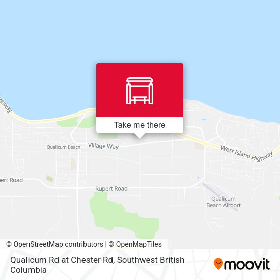 Qualicum Rd at Chester Rd map