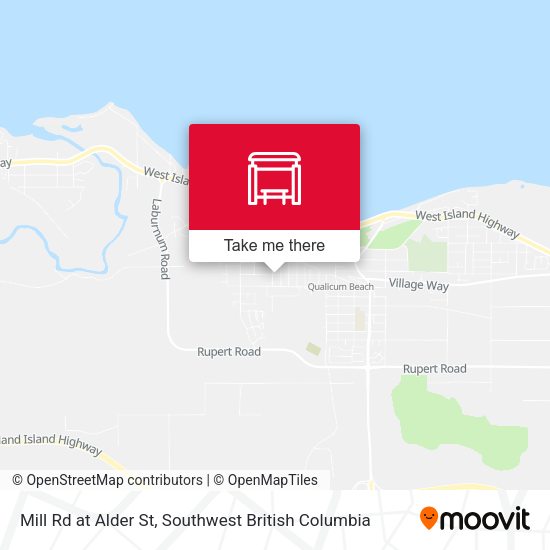 Mill Rd at Alder St plan
