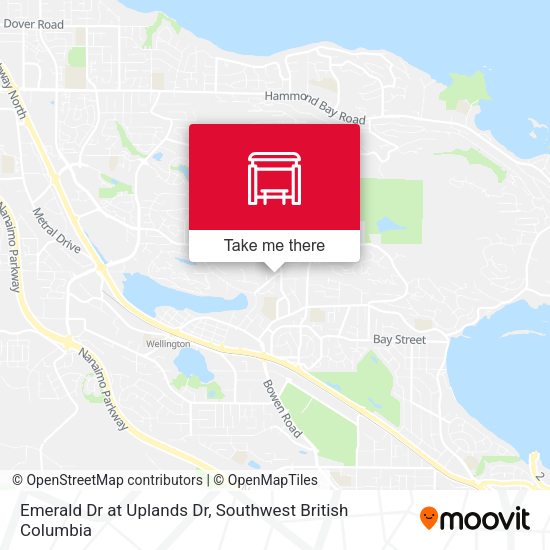 Emerald Dr at Uplands Dr plan