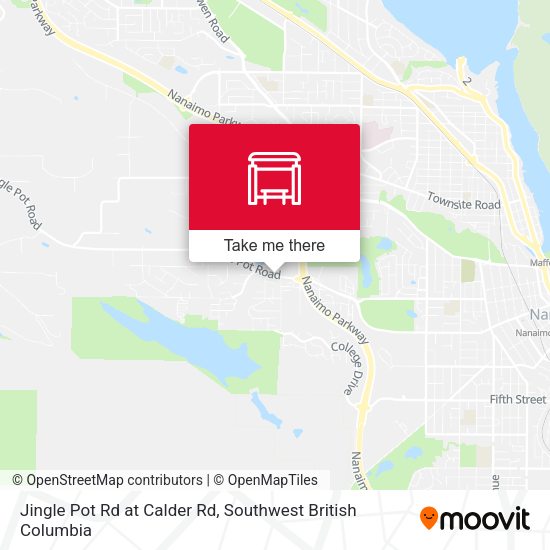 Jingle Pot Rd at Calder Rd map