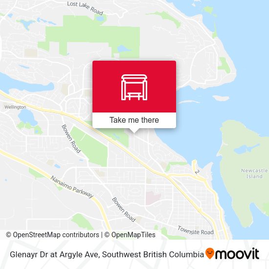 Glenayr Dr at Argyle Ave map