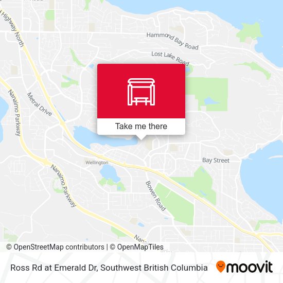 Ross Rd at Emerald Dr map