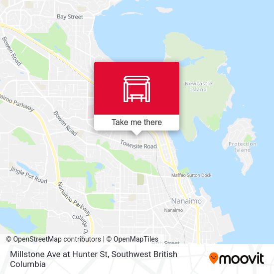 Millstone Ave at Hunter St plan