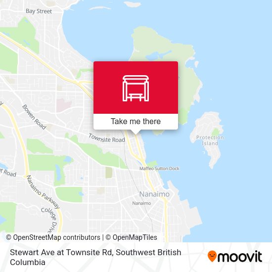 Stewart Ave at Townsite Rd map