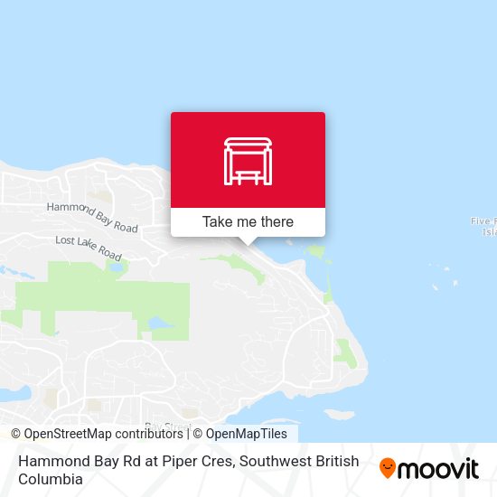 Hammond Bay Rd at Piper Cres plan