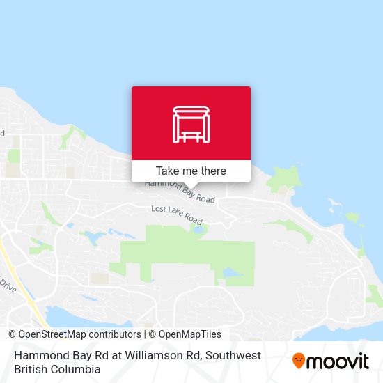 Hammond Bay Rd at Williamson Rd plan