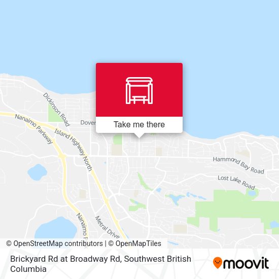 Brickyard Rd at Broadway Rd map