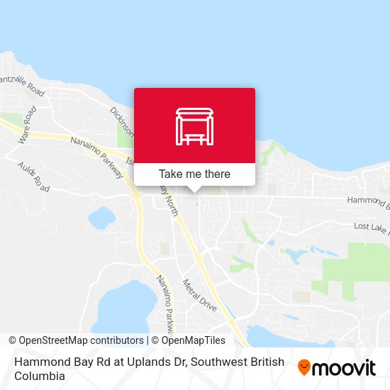 Hammond Bay Rd at Uplands Dr plan
