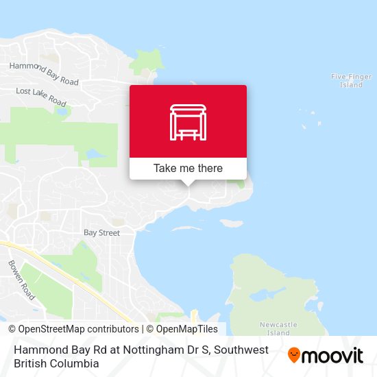Hammond Bay Rd at Nottingham Dr S plan