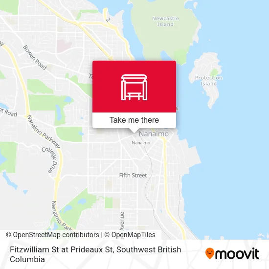 Fitzwilliam St at Prideaux St plan