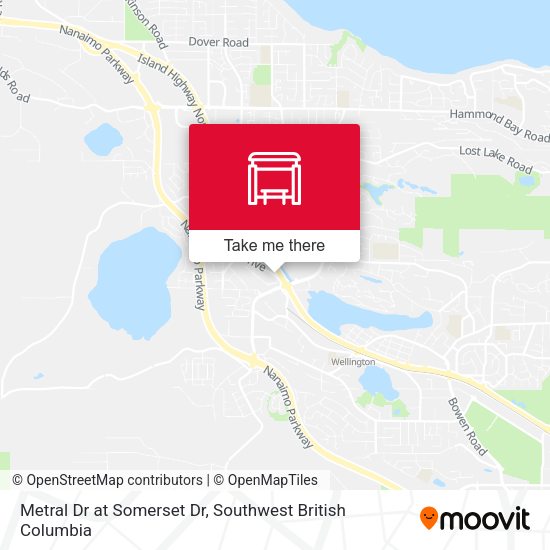 Metral Dr at Somerset Dr map