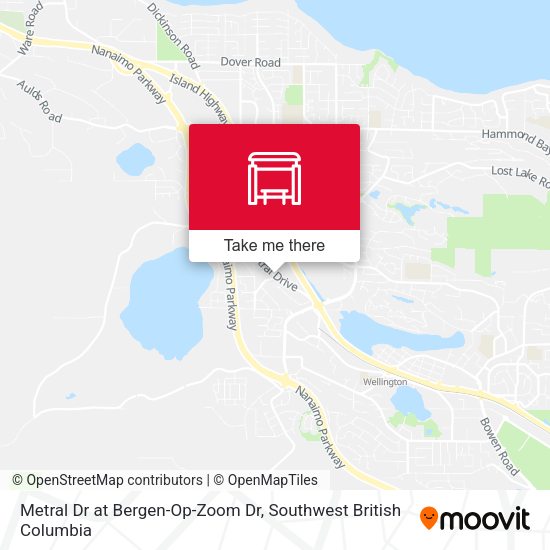 Metral Dr at Bergen-Op-Zoom Dr map