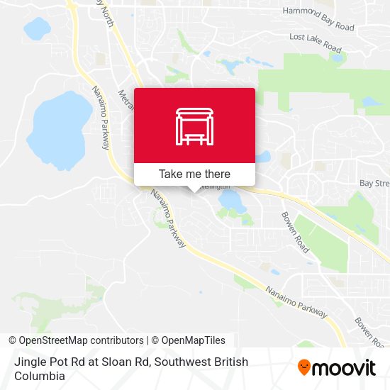 Jingle Pot Rd at Sloan Rd map