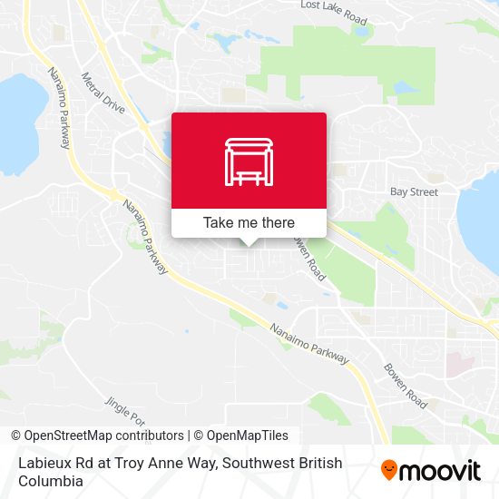 Labieux Rd at Troy Anne Way map