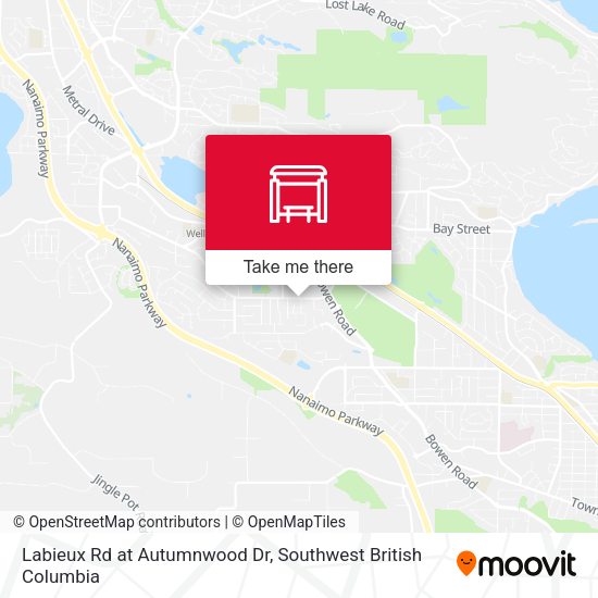 Labieux Rd at Autumnwood Dr map