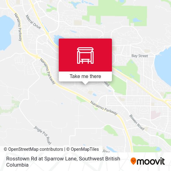 Rosstown Rd at Sparrow Lane plan