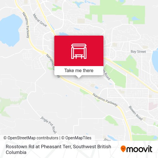 Rosstown Rd at Pheasant Terr plan