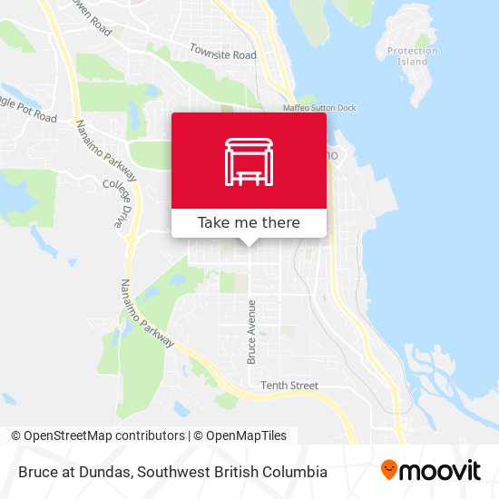 Bruce at Dundas map