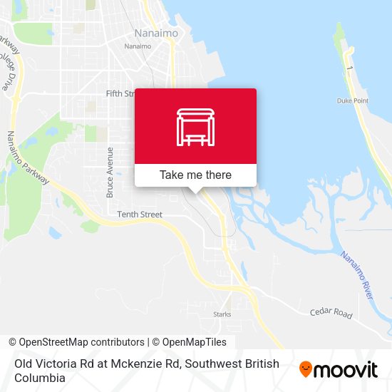 Old Victoria Rd at Mckenzie Rd map