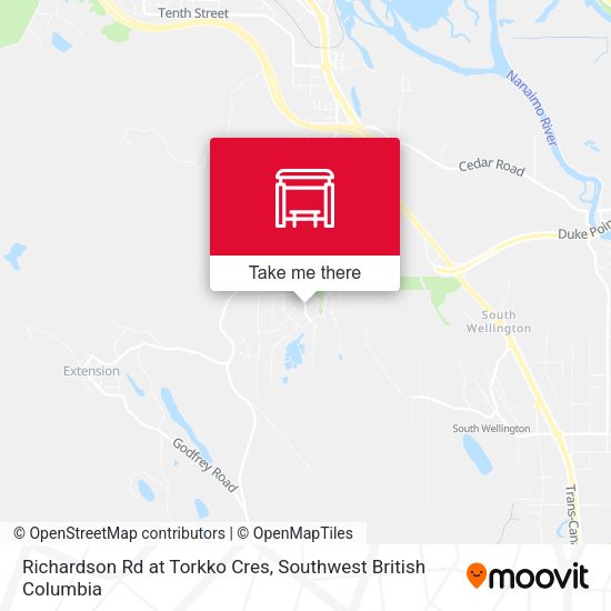 Richardson Rd at Torkko Cres map