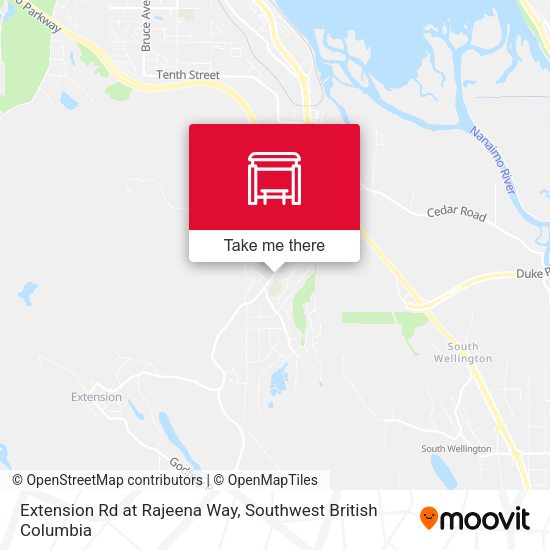 Extension Rd at Rajeena Way map