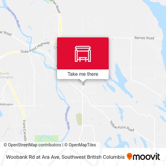 Woobank Rd at Ara Ave map