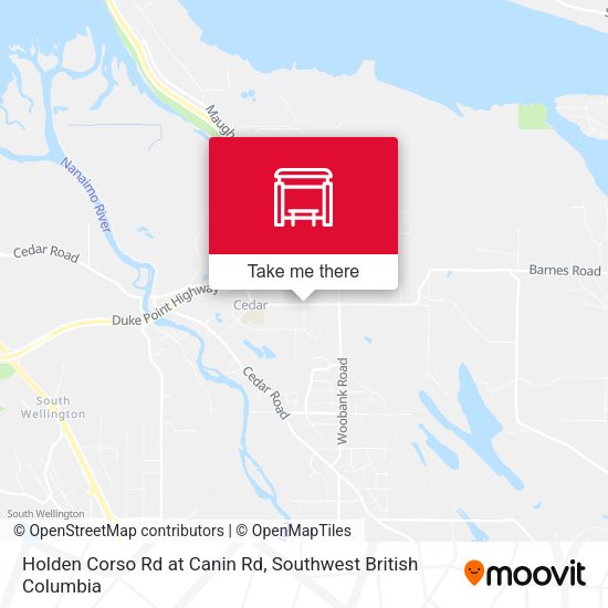 Holden Corso Rd at Canin Rd map