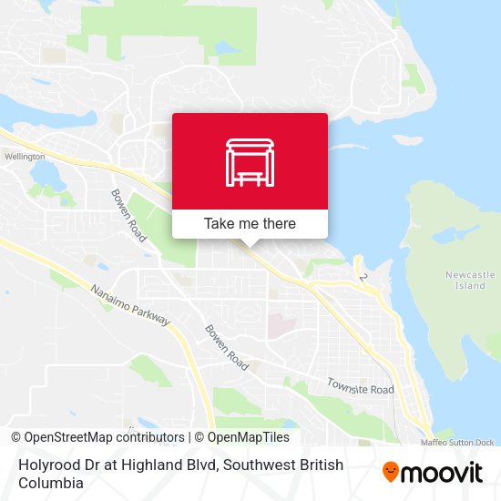 Holyrood Dr at Highland Blvd map