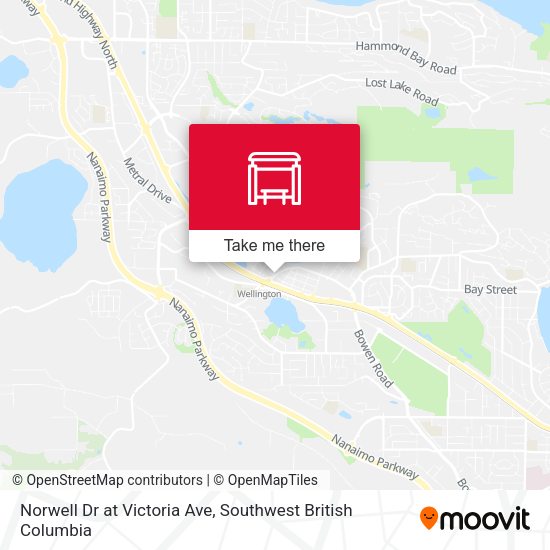 Norwell Dr at Victoria Ave map